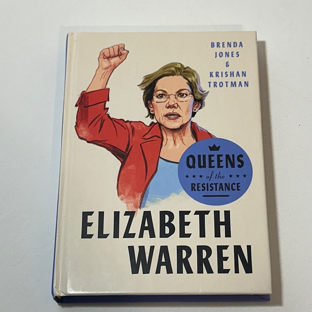 NEW ELIZABETH WARREN - QUEENS OF RESISTANCE HARD COVER BOOK
